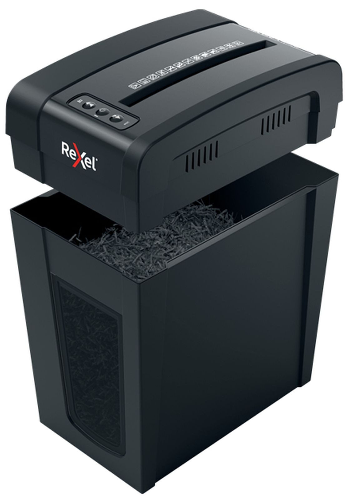 REXEL Reißwolf Secure X10-SL, Kreuzschreddern, 4x40 mm, 18 l, 150 Blätter, 60 dB, Tas