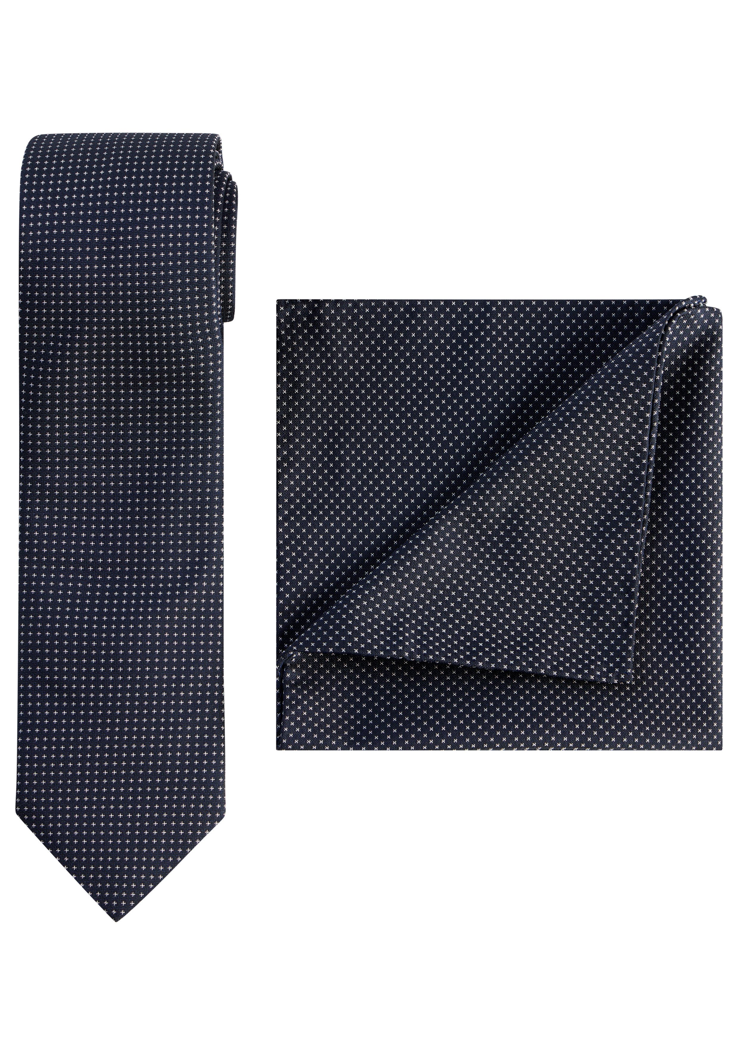 BOSS Krawatte H-SET TIE-PKT SQ (Set, 2-St) mit Einstecktuch, Geschenkset