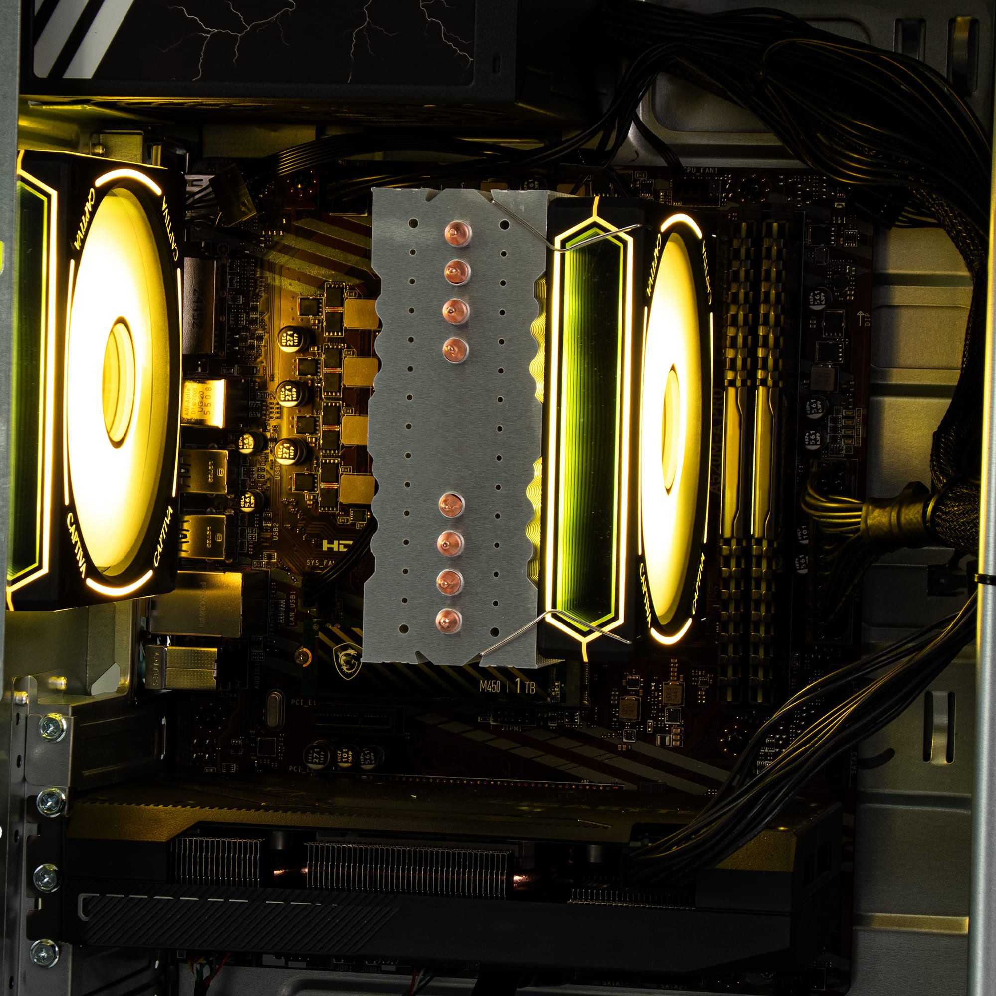 CAPTIVA Advanced Gaming R92-796 PC (AMD Ryzen 5 7600X, GeForce® RTX™ 5060 Ti, 16 GB RAM, 1000 GB SSD, Luftkühlung, WLAN, Windows 11 Home)