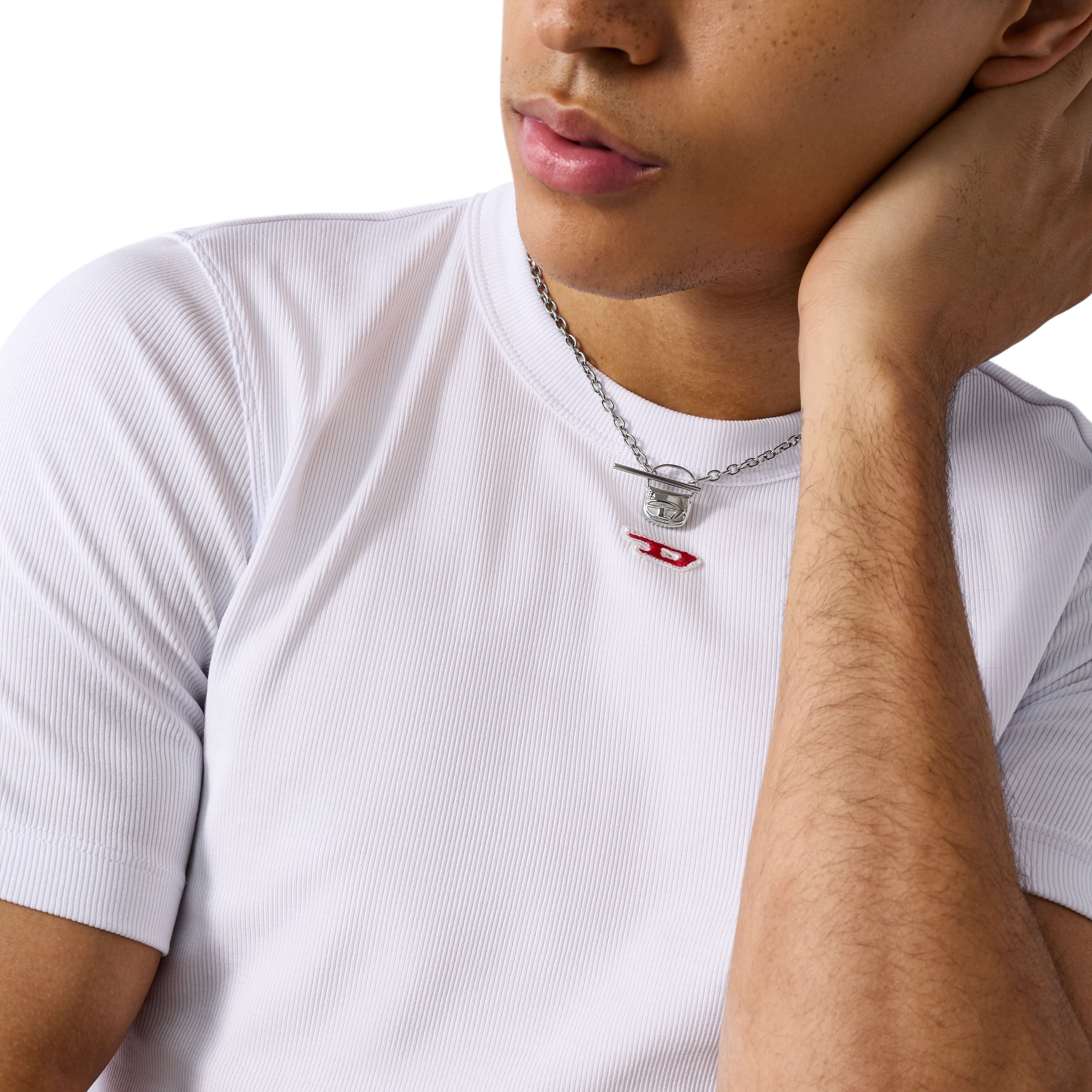 Diesel Kette mit Anhänger Schmuck Geschenk Edelstahl