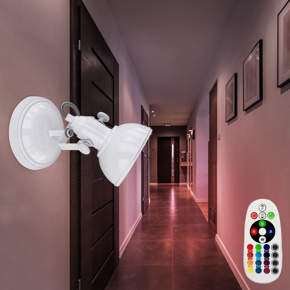 NEUE Moderne LED Wand Lampe APP Fernbedienung Einstellbare RGB