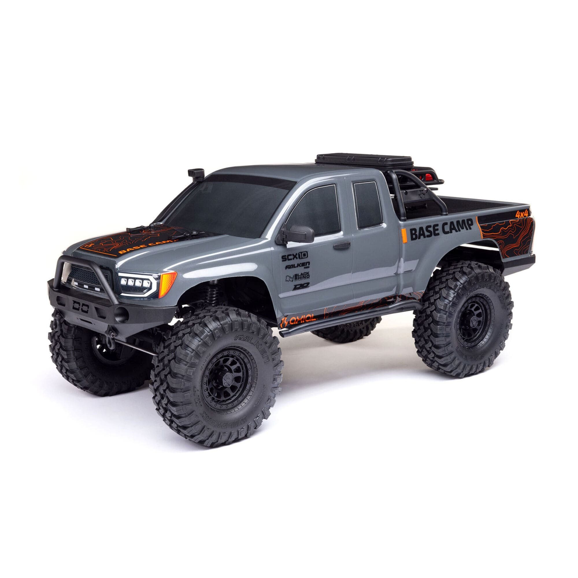 RC-Buggy Axial SCX10 III Base Camp 4X4 Rock Crawler 1:10 RTR Grau