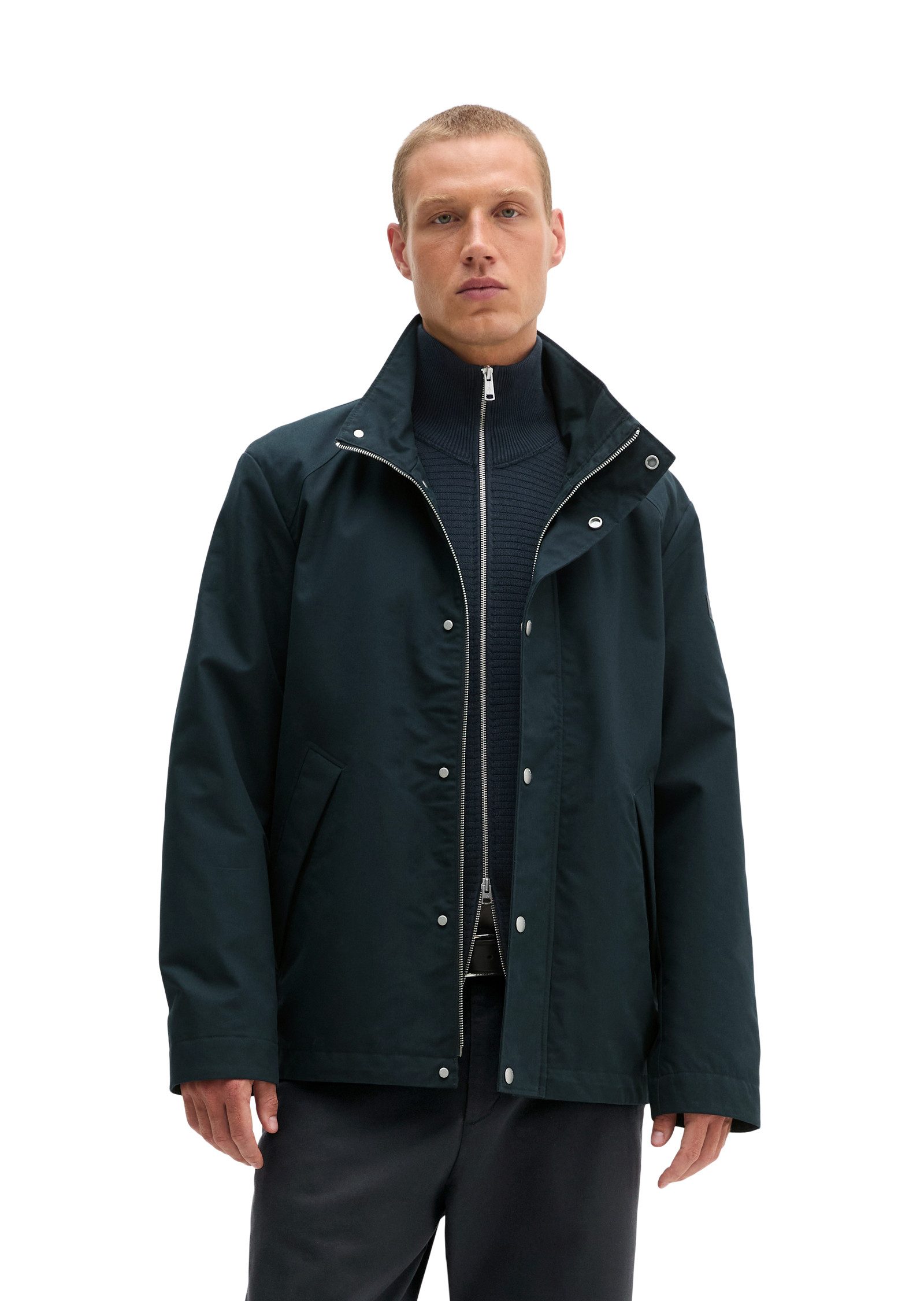 Marc O'Polo Canvasjacke regular mit leichter Wattierung von Unifi REPREVE®