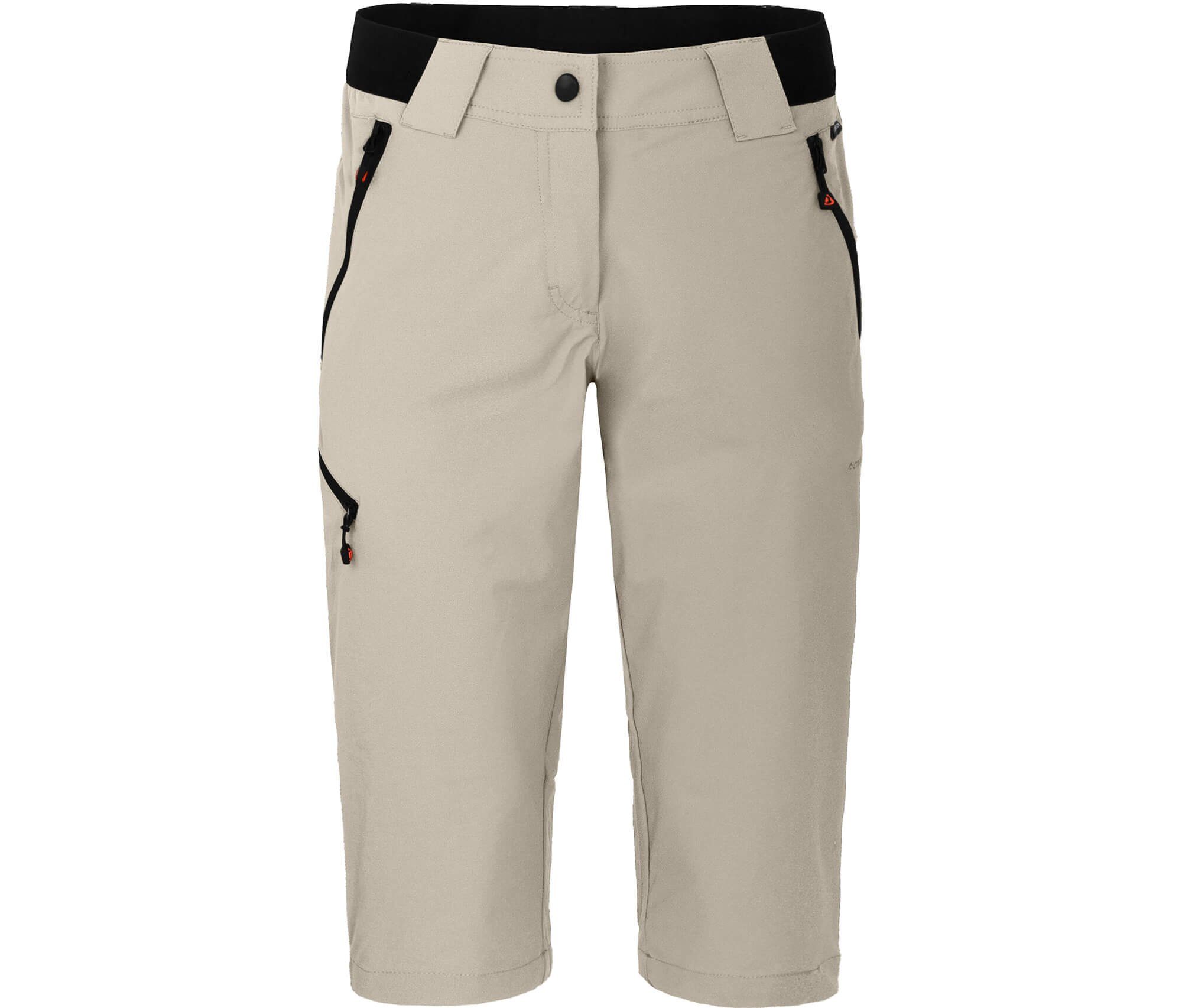 BERGSON Outdoorhose VIDAA COMFORT Capri Damen 3/4 Wanderhose, leicht, strapazierfähig, Normalgrößen, schwarz mehr