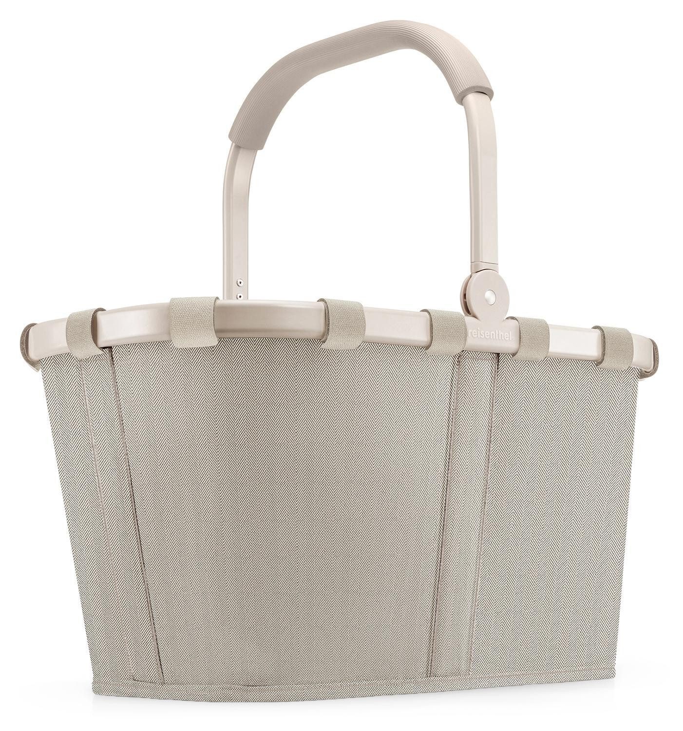 REISENTHEL® Einkaufskorb CARRYBAG SPECIAL EDITION, Sandgrau, Aluminium, 22 l, Polyester, Wasserabweisend, B 49 x H 29 x T 28 cm