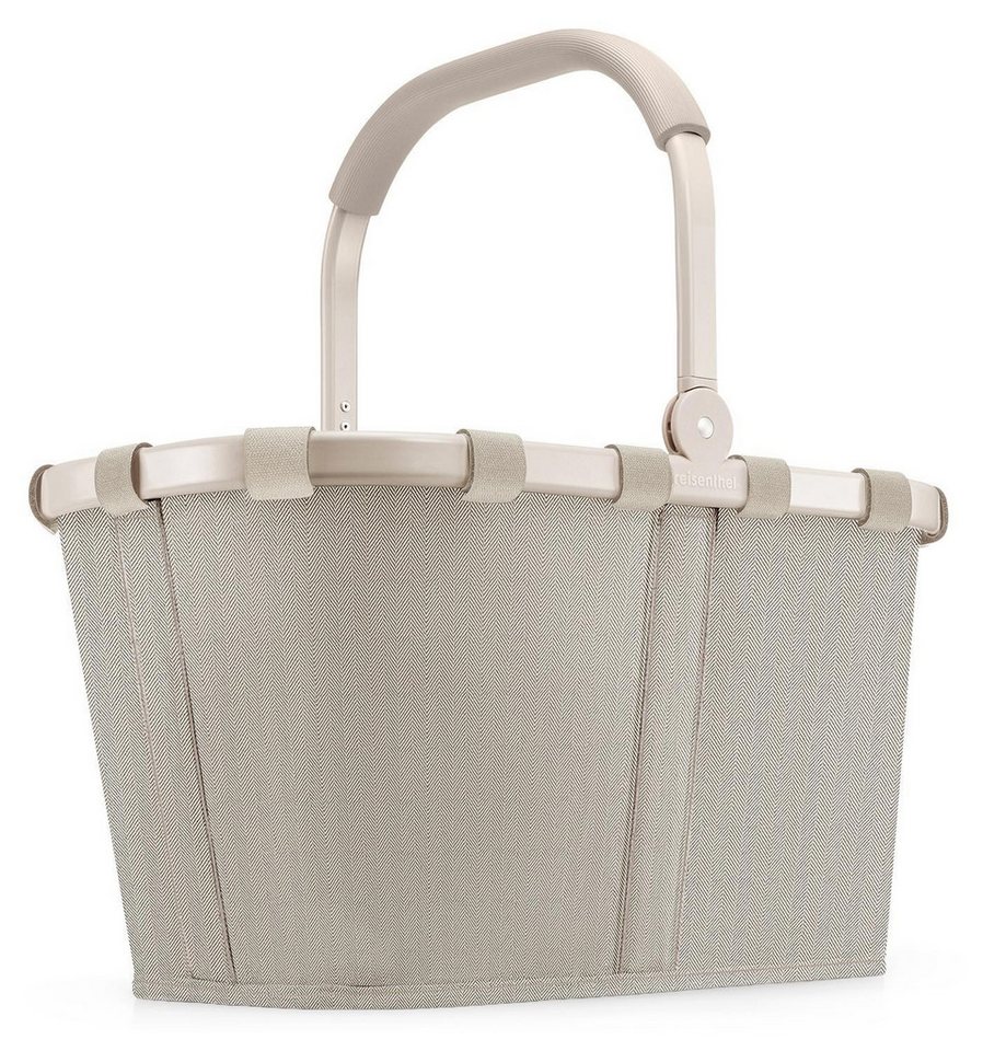 REISENTHEL® Einkaufskorb CARRYBAG SPECIAL EDITION, Sandgrau, Aluminium, 22 l, Polyester, Wasserabweisend, B 49 x H 29 x T 28 cm
