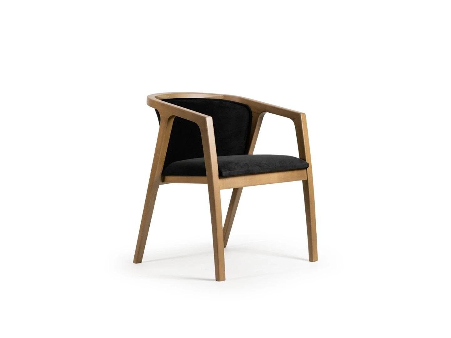 JVmoebel Esszimmerstuhl Esszimmer Stuhl Modern Holz Möbel Luxus Design Einrichtung Neu (1 St), Made in Europa