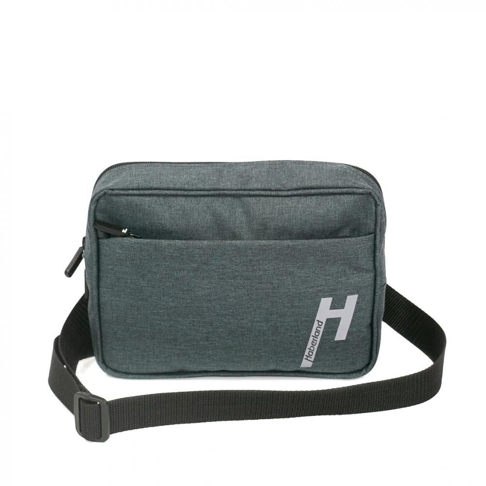 Haberland Fahrradtasche Haberland Lenkertasche Lifestyle 4 nature anthrazit/reflex - nachhalti