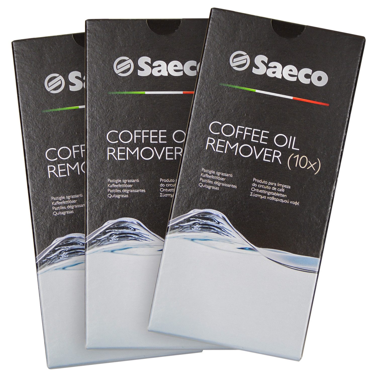 Saeco Kaffeefettlöser 996530073683 CA6704/99 Reinigungstabletten (3-St. Kaffeefettlöser für Kaffeemaschine)