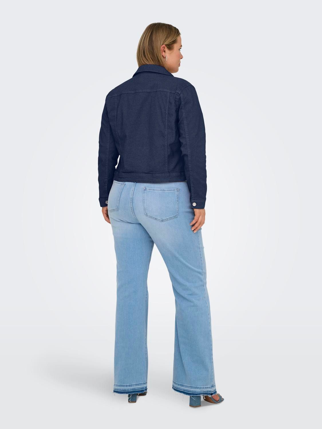 ONLY CARMAKOMA Jeansjacke CARWESPA COLOUR DENIM günstig online kaufen