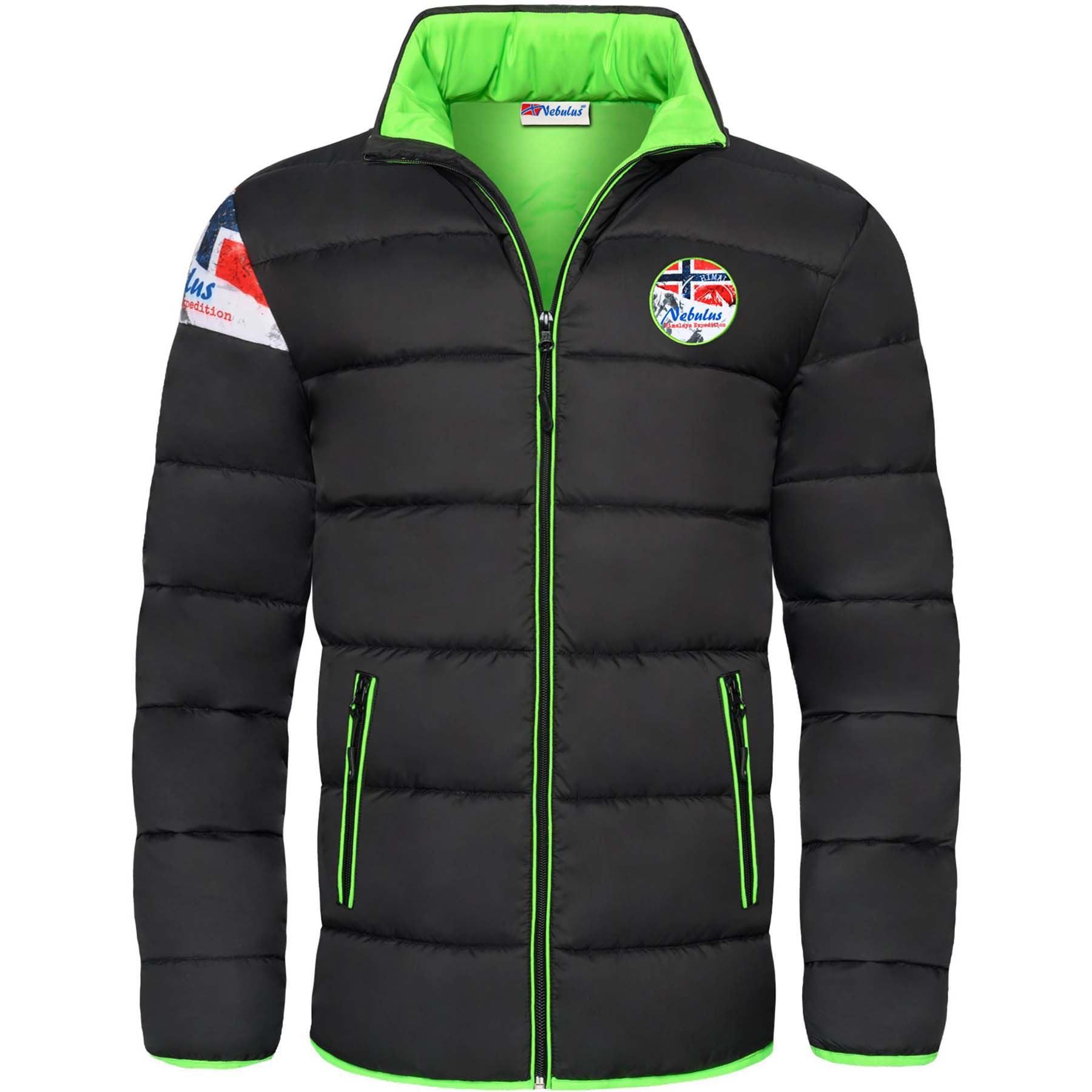 Nebulus Winterjacke BRAXTON, P4820 - Herren, schwarz, S
