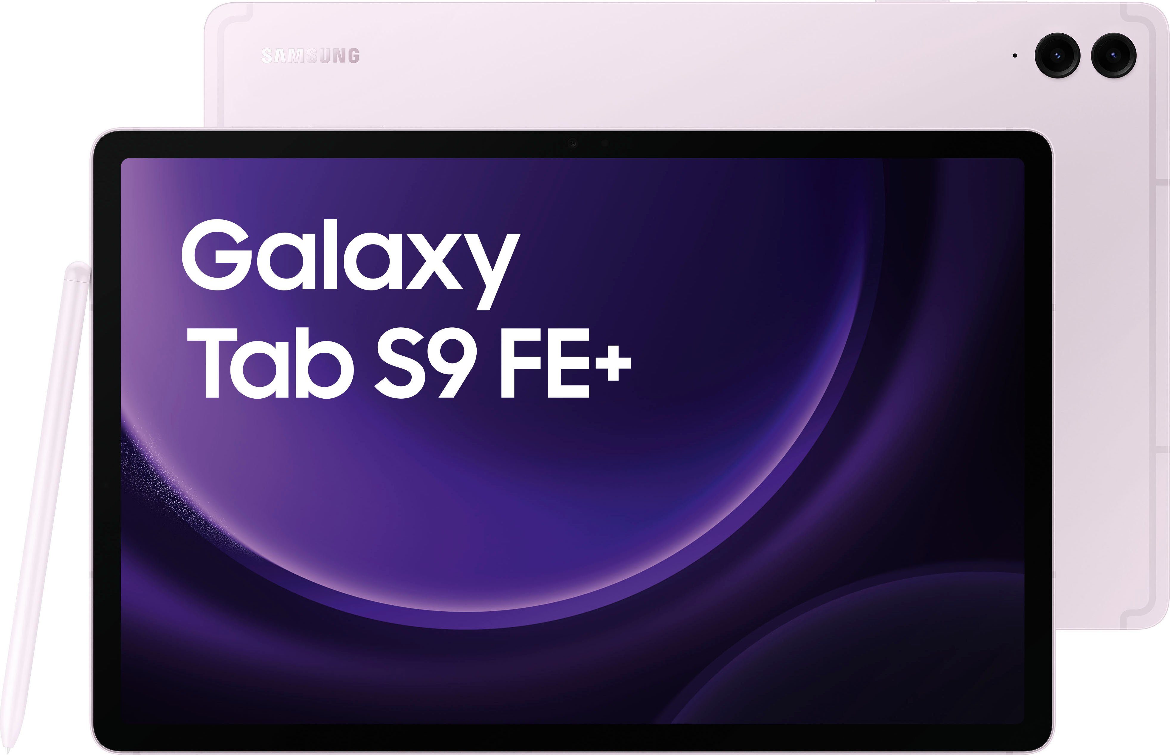 Samsung Galaxy Tab S9 FE+ Tablet (12,4", 128 GB, Android,One UI,Knox) lavender