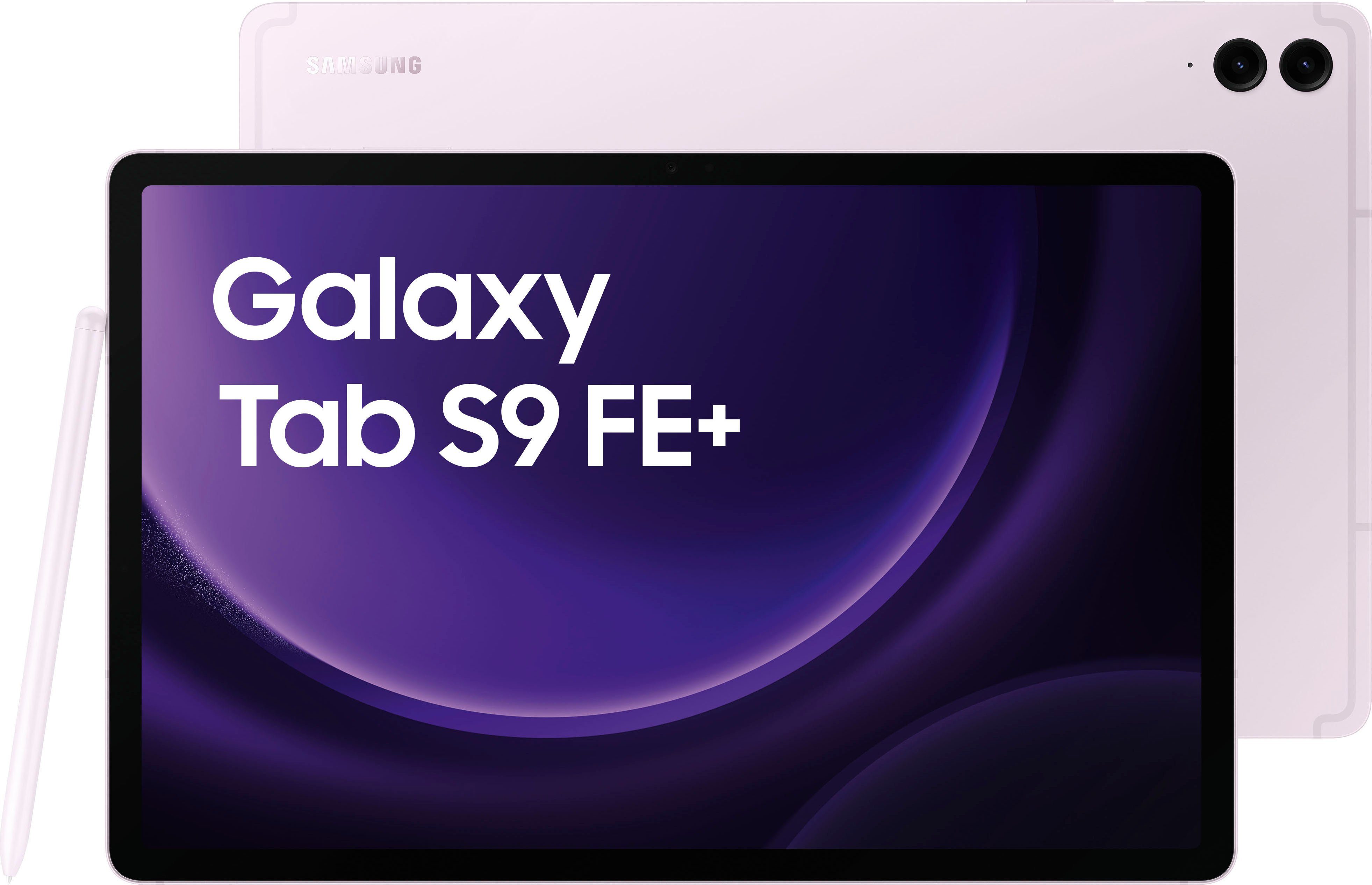 Tablet Tab Android,One S9 UI,Knox) (12,4", Galaxy lavender 128 Samsung FE+ GB,