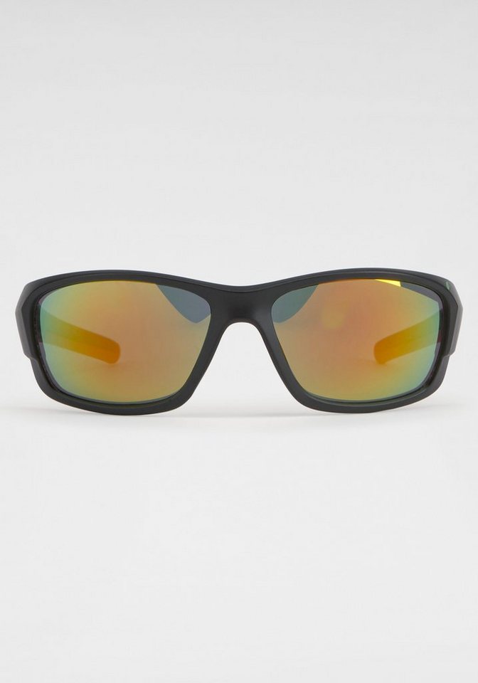 Gläsern BLACK mit Eyewear verspiegelten Sonnenbrille BACK IN