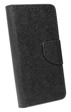 cofi1453 Handyhülle cofi1453® Buch Tasche "Fancy" für iPhone 12 Pro Max Handy Hülle Etui Brieftasche Schutzhülle mit Standfunktion, Kartenfach Schwarz