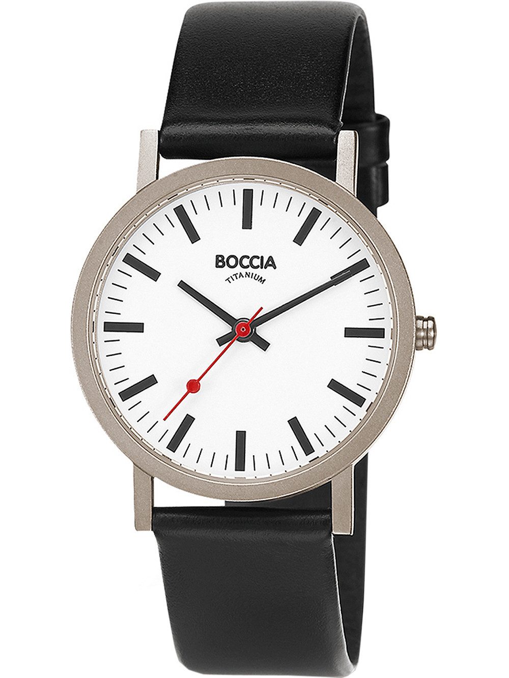 Boccia Quarzuhr Boccia 521-03 Herrenuhr Titanium günstig online kaufen