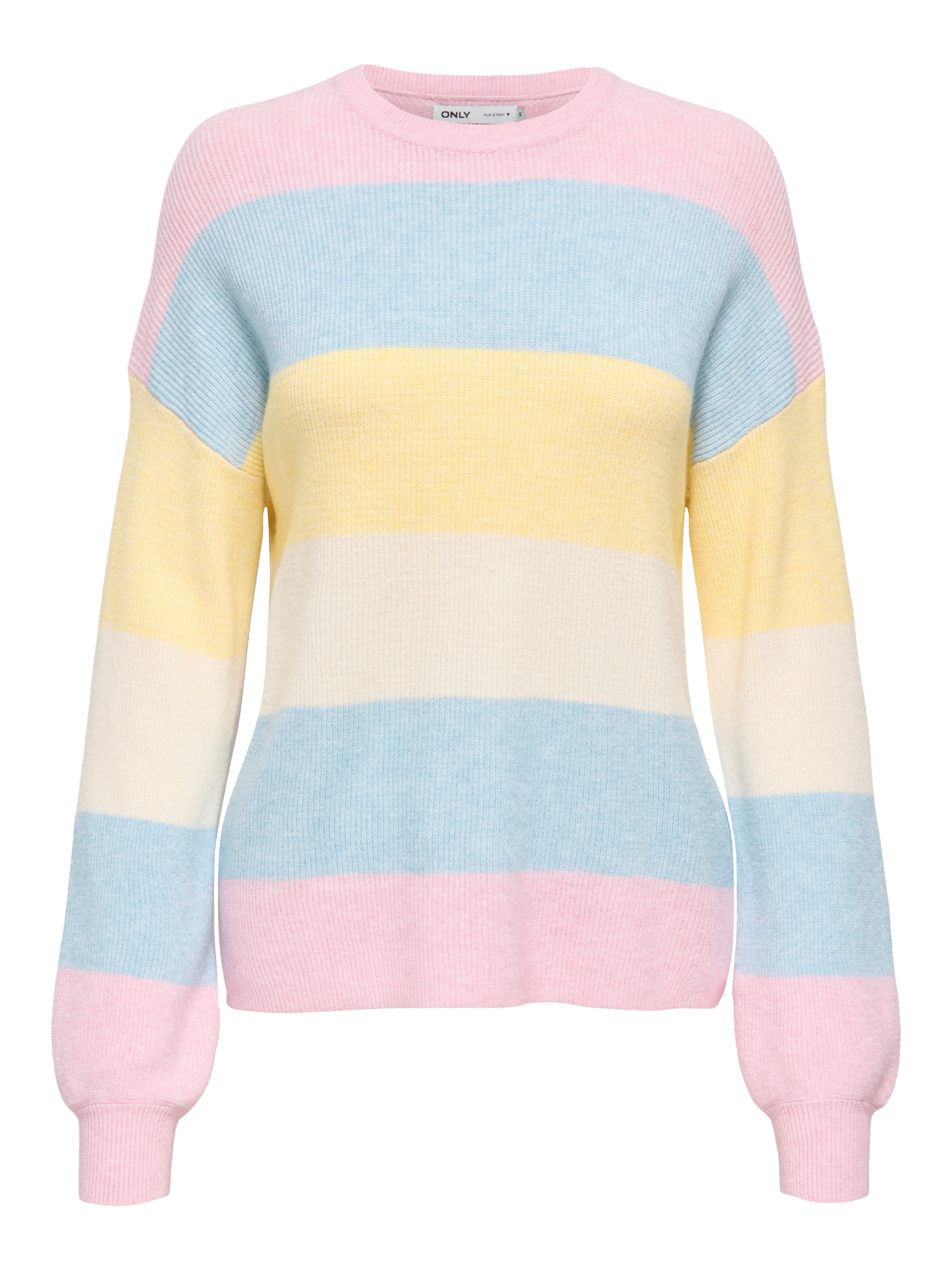 Light Pink Stripes:Melange/Winter Sky/Sunlight/Whitecap Grey/Melange