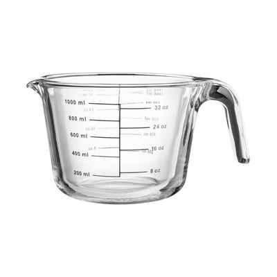 BUTLERS Messbecher »RECIPE Messbecher aus Glas 1000ml«, Borosilikatglas