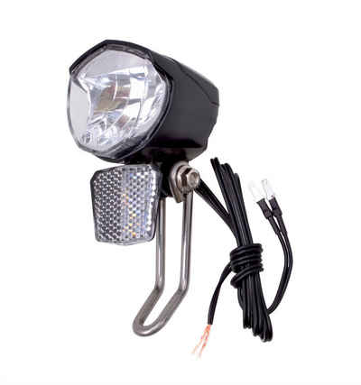 Filmer LED Scheinwerfer »Fahrradlampe LED-Scheinwerfer für Anschluss an Dynamos 70 LUX«