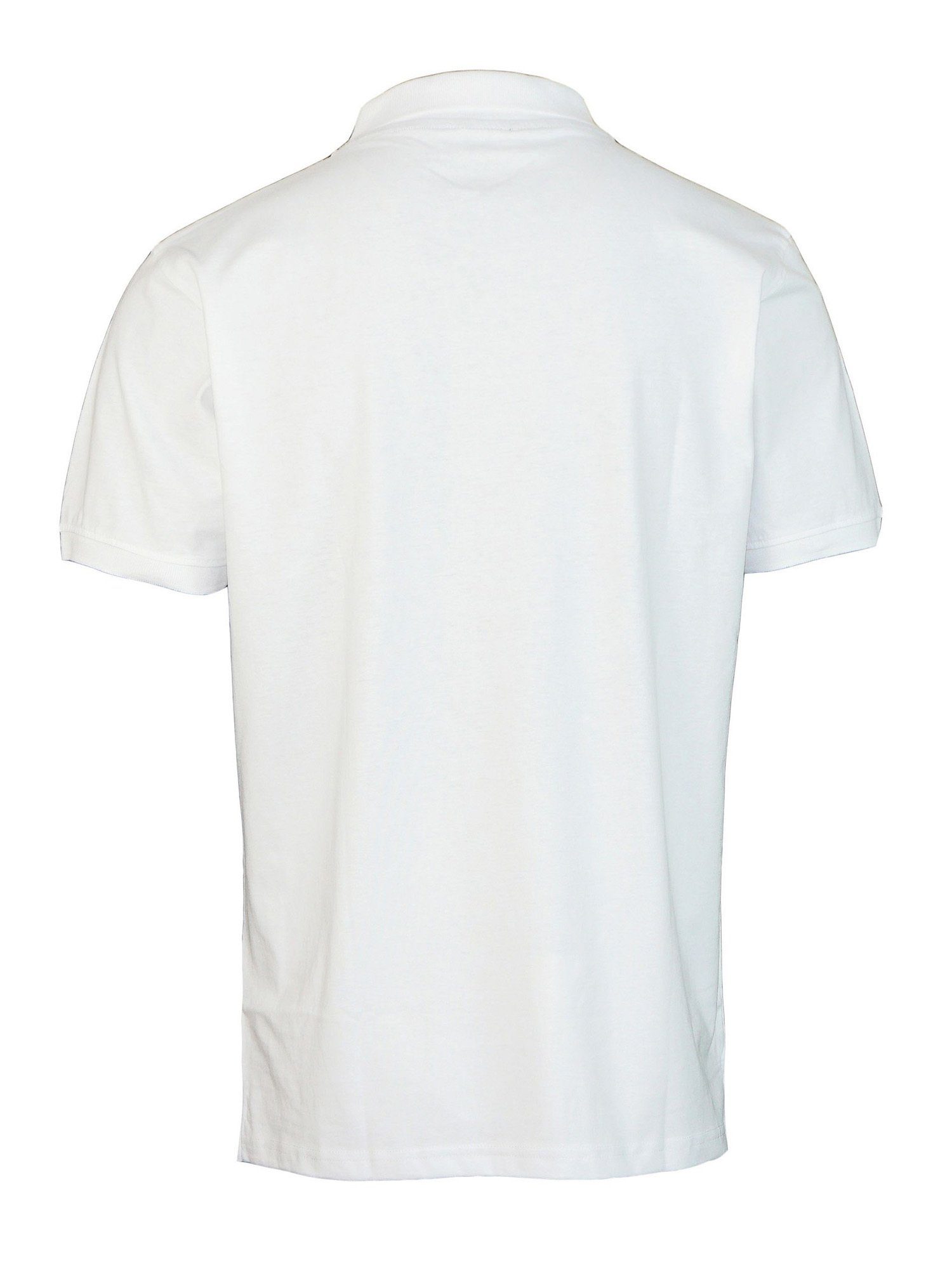 Poloshirt Polo Harvey Poloshirt (1-tlg) Shirt weiss Miller Club Jersey