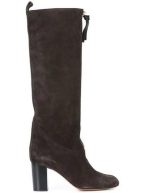 Chloé CHLOE PARIS ICONIC CULT ZIP SUEDE KNEE HIGH BOOTS HEELED STIEFEL SCHUH Stiefelette