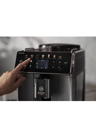 Saeco Kavos virimo aparatas GranAroma SM6580/50 14 Kaffeespezialitäten 4 Benutzerprofilen ir TFT Display