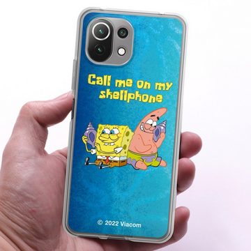DeinDesign Handyhülle Patrick Star Spongebob Schwammkopf Serienmotiv, Xiaomi Mi 11 Lite Silikon Hülle Bumper Case Handy Schutzhülle