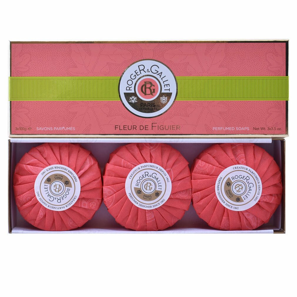 ROGER & GALLET Feste Duschseife Fleur De Figuier Giftset