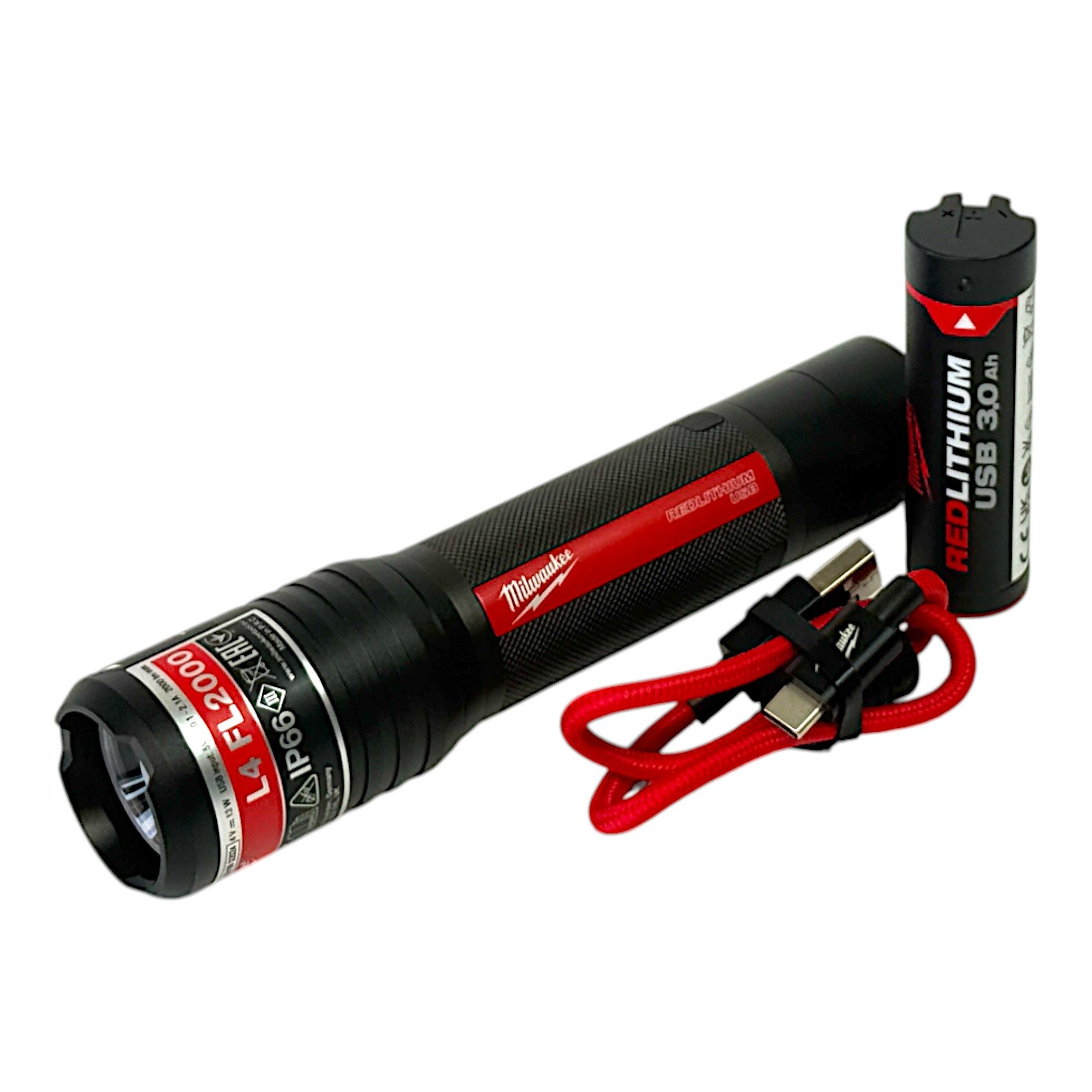 Milwaukee Baustrahler L4 FL2000-301 Akku Taschenlampe günstig online kaufen
