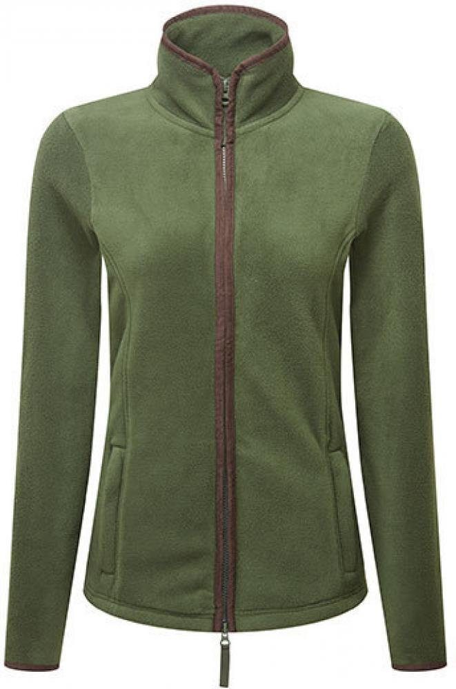 Moss Green (ca. Pantone 2410C)/Brown (ca. Pantone 4975C)