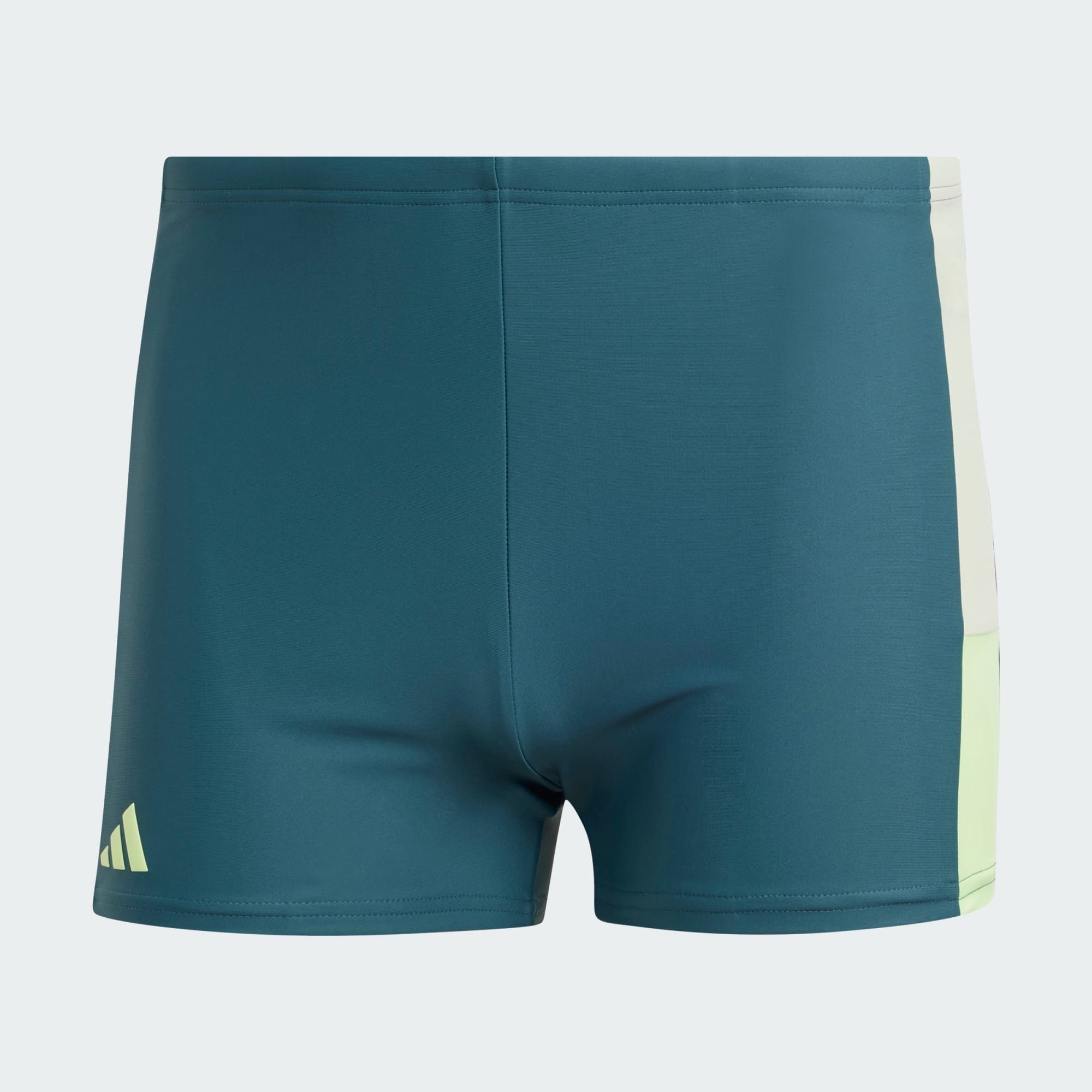 / Boxer-Badehose Ink BOXER-BADEHOSE Burst Legend Performance Blue Green / adidas / Legend Spark Ink 3-STREIFEN COLORBLOCK