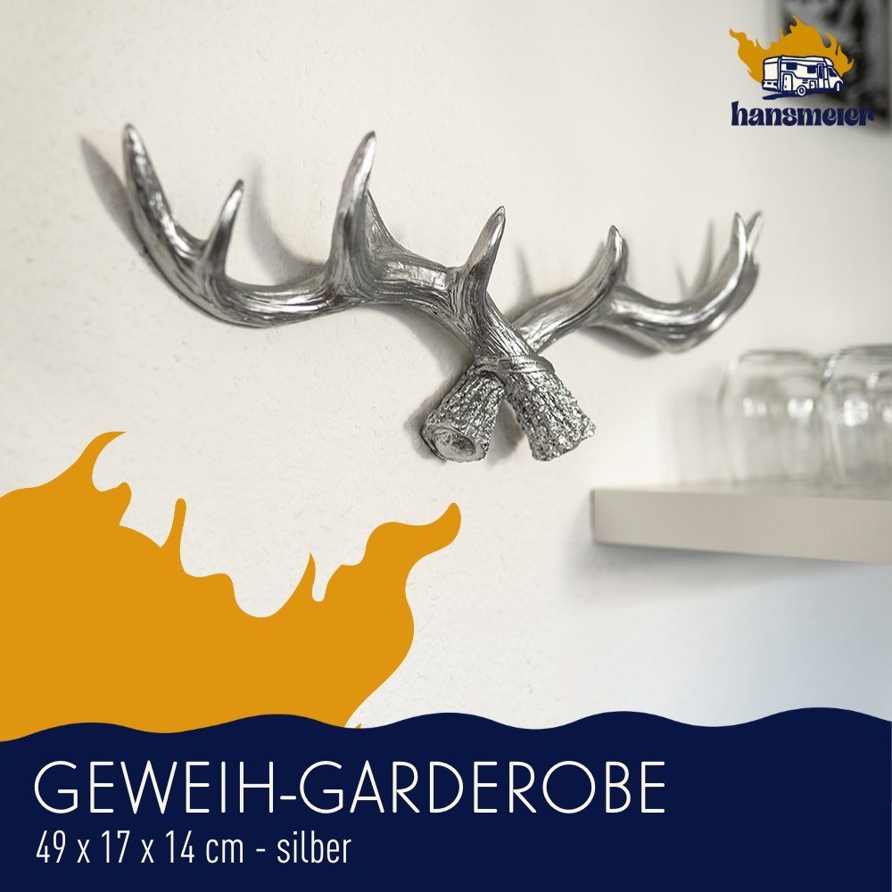 Hansmeier Wandgarderobe Geweih-Garderobe, Wanddekoration für Außen, günstig online kaufen