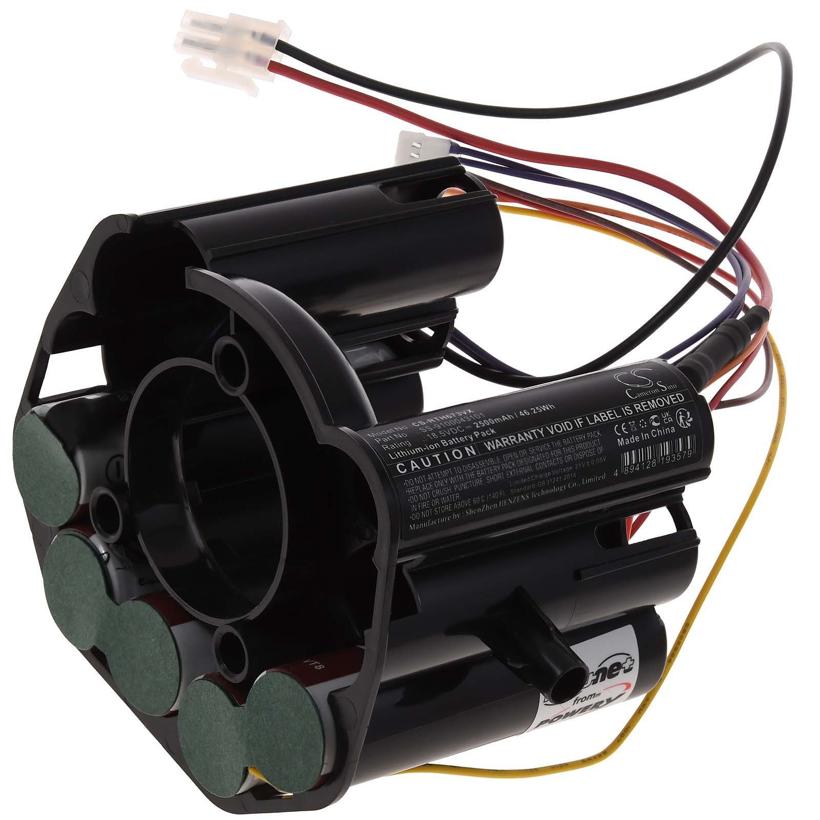 Powery Akku für Rowenta RH6756WO/AM1 Akku 2500 mAh (18.5 V)