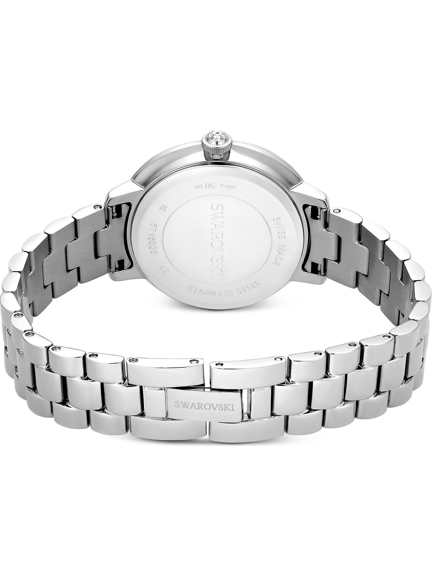 Swarovski Quarzuhr MATRIX 3-LINK 5706182, Armbanduhr, Damenuhr, Swiss Made, Edelstahlarmband, analog – Bild 3 von 5