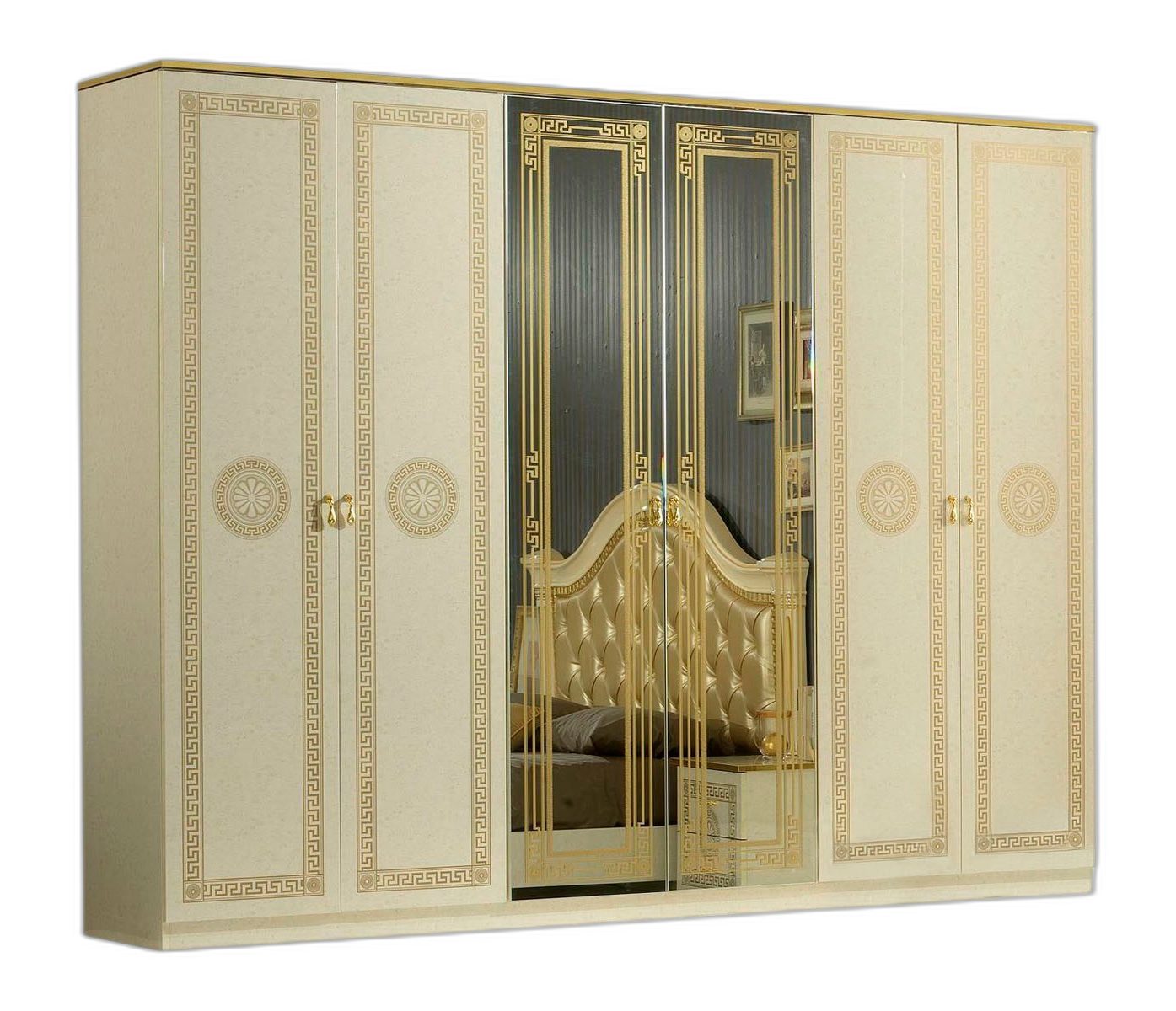 Kleiderschrank Beige Kleiderschrank Schlafzimmer Schrank Stil Klassische Schränke