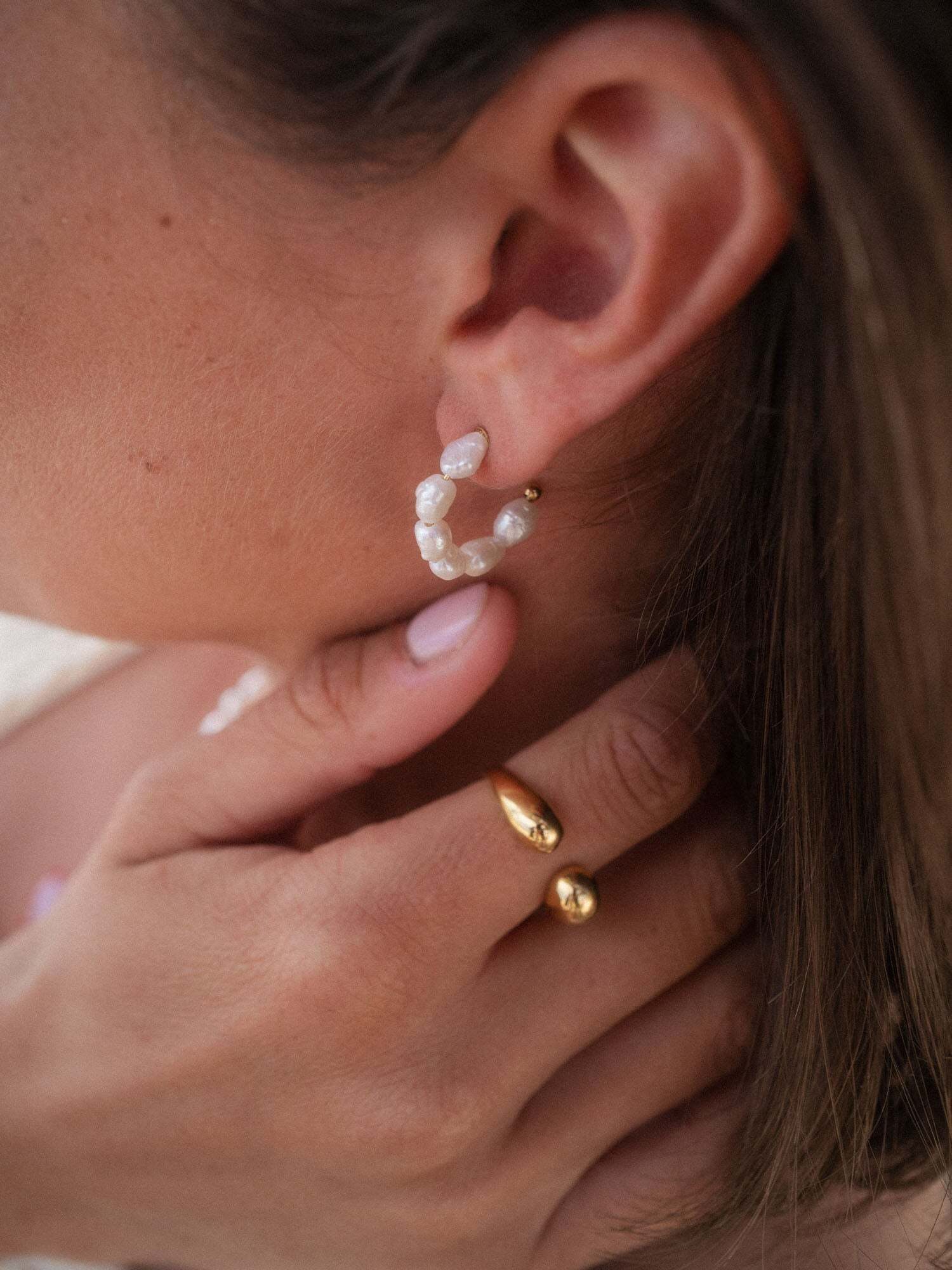 Purelei Paar Ohrstecker Organic Pearl günstig online kaufen