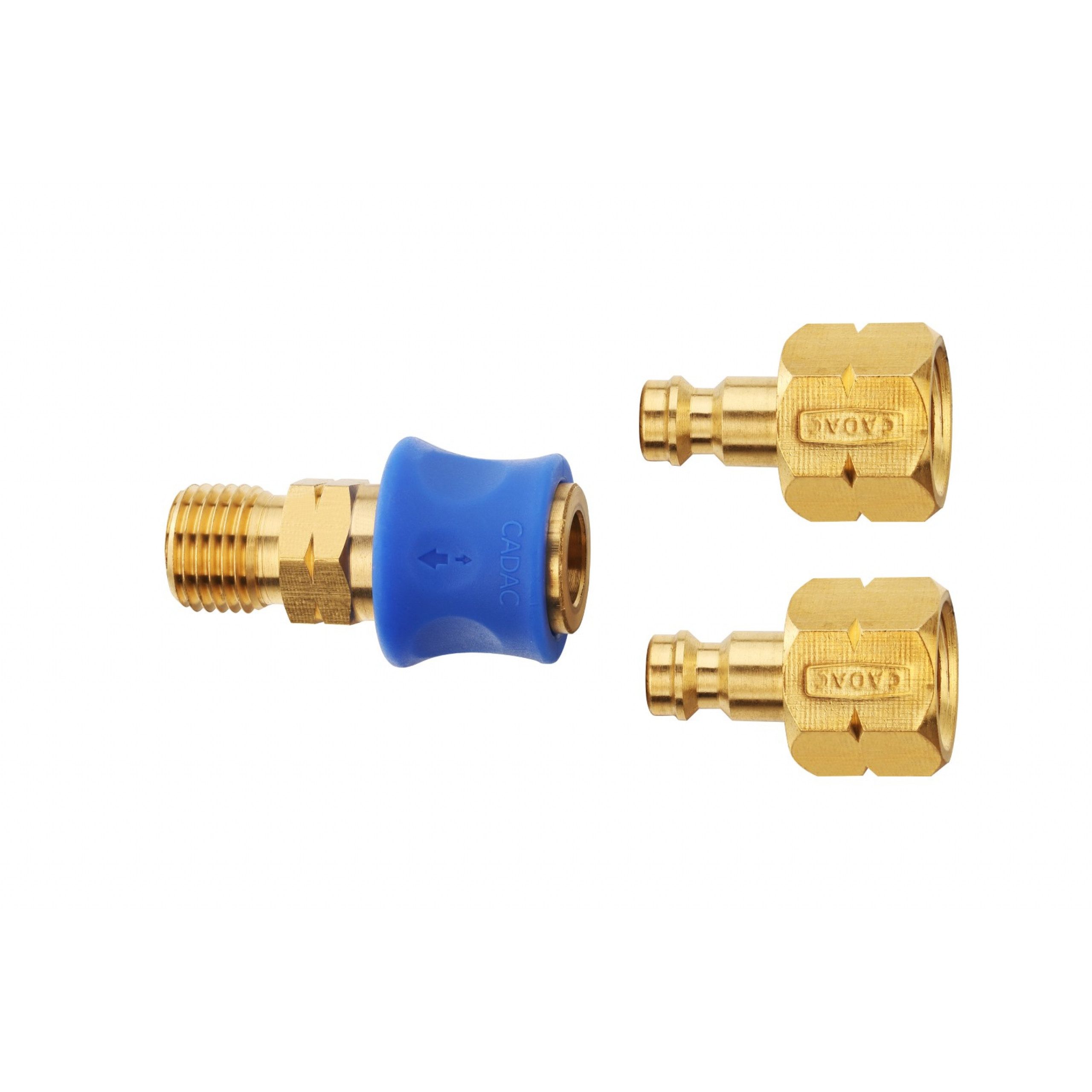 Camping-Gasgrill Cadac Quick Release Coupling Kupplungsstück für Gasschlauch mit 2