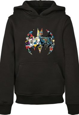 F4NT4STIC Sweatshirt DC Comics Batman Comic Book Logo Unisex Kinder,Premium Merch,Jungen,Mädchen,Bedruckt