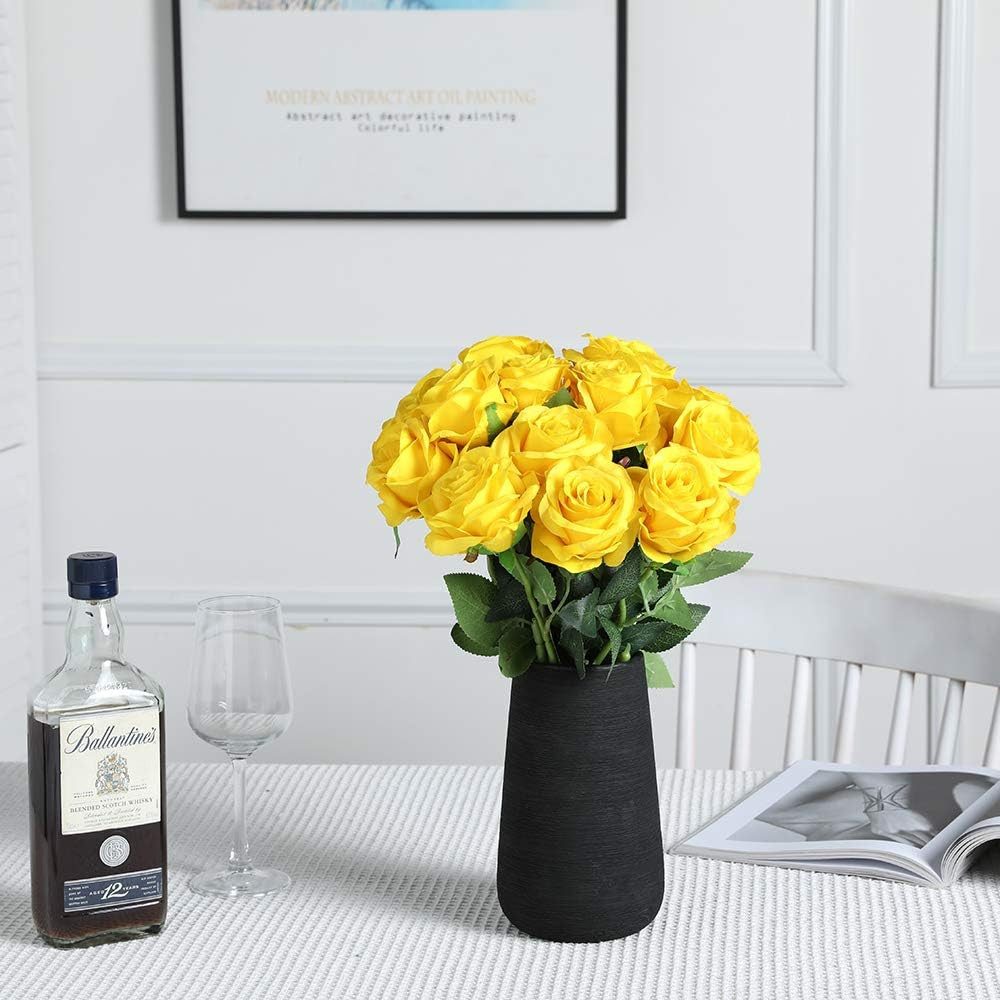 Kunstblumenstrauß künstliche Seidenrose Blume für Hochzeit günstig online kaufen