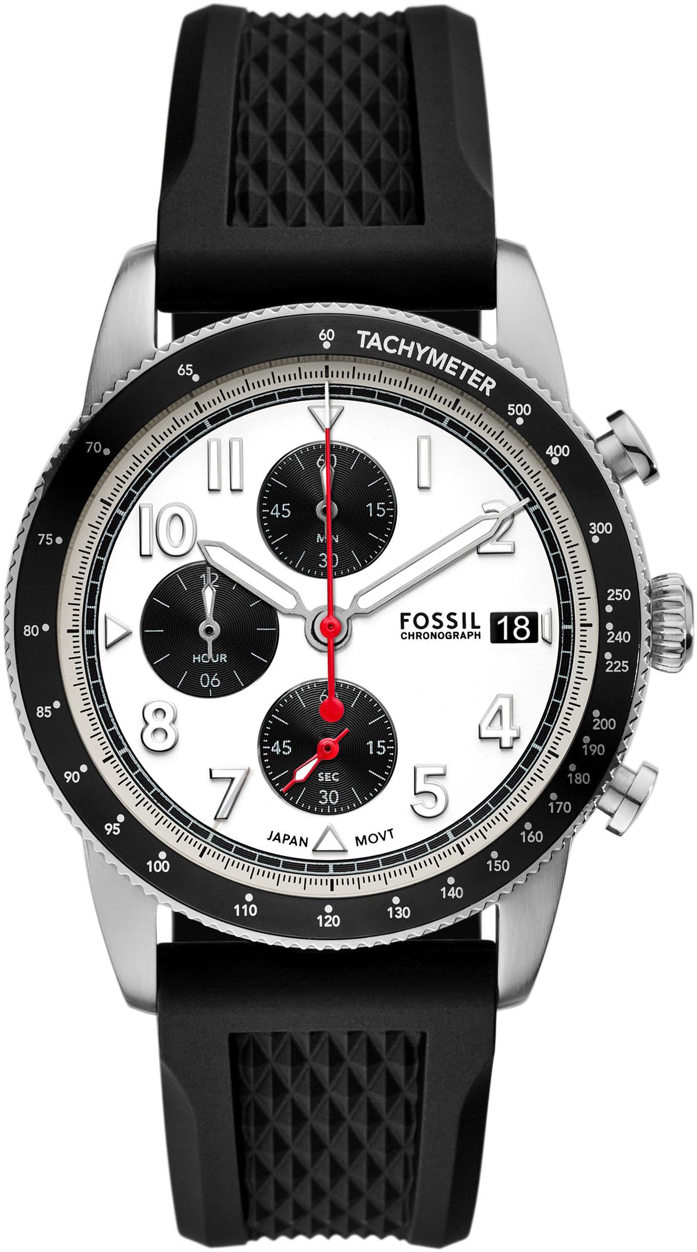 Fossil Chronograph SPORT TOURER FS6087, Quarzuhr, Armbanduhr, Herrenuhr, Si günstig online kaufen