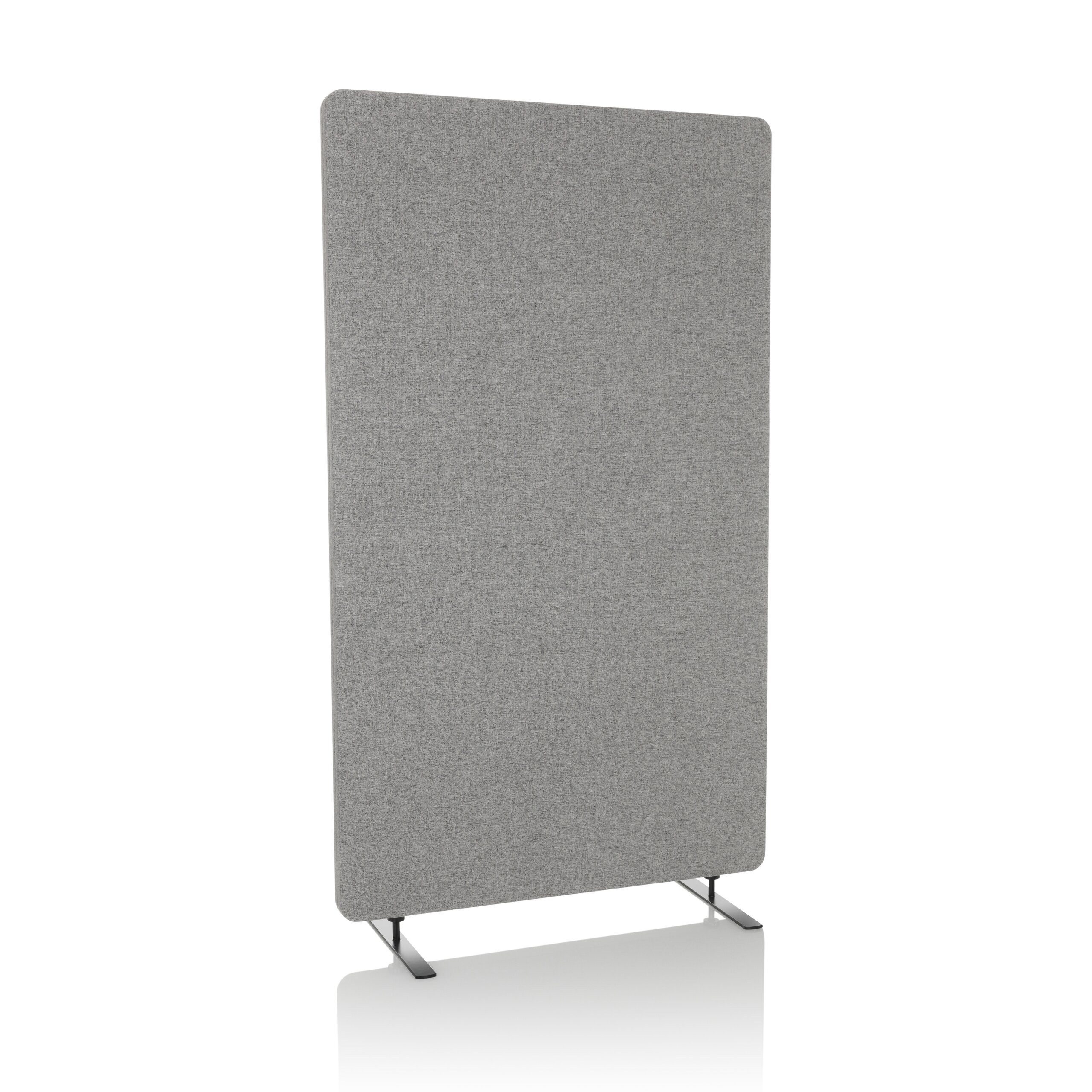 hjh OFFICE Raumteiler Trennwand Flexmiut Stand Sichtschutz, Pinnwand, Schallschutz, mit Gleiter