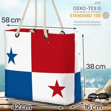 VOID Strandtasche (1-tlg), Panama Flagge EM WM Länderflagge Fahne