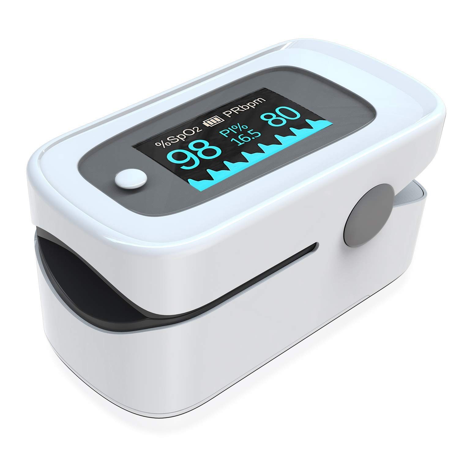 BEARSU Pulsoximeter Pulsoximeter,Fingerpulsoximeter,Oximeter mit Alarm  ideal zur schnellen Messung der Sauerstoffsättigung (SpO2)-Einfacher  Pulsmesser für Kinder & Erwachsene–OLED Anzeige die sich mitdreht-Touch  Display online kaufen | OTTO