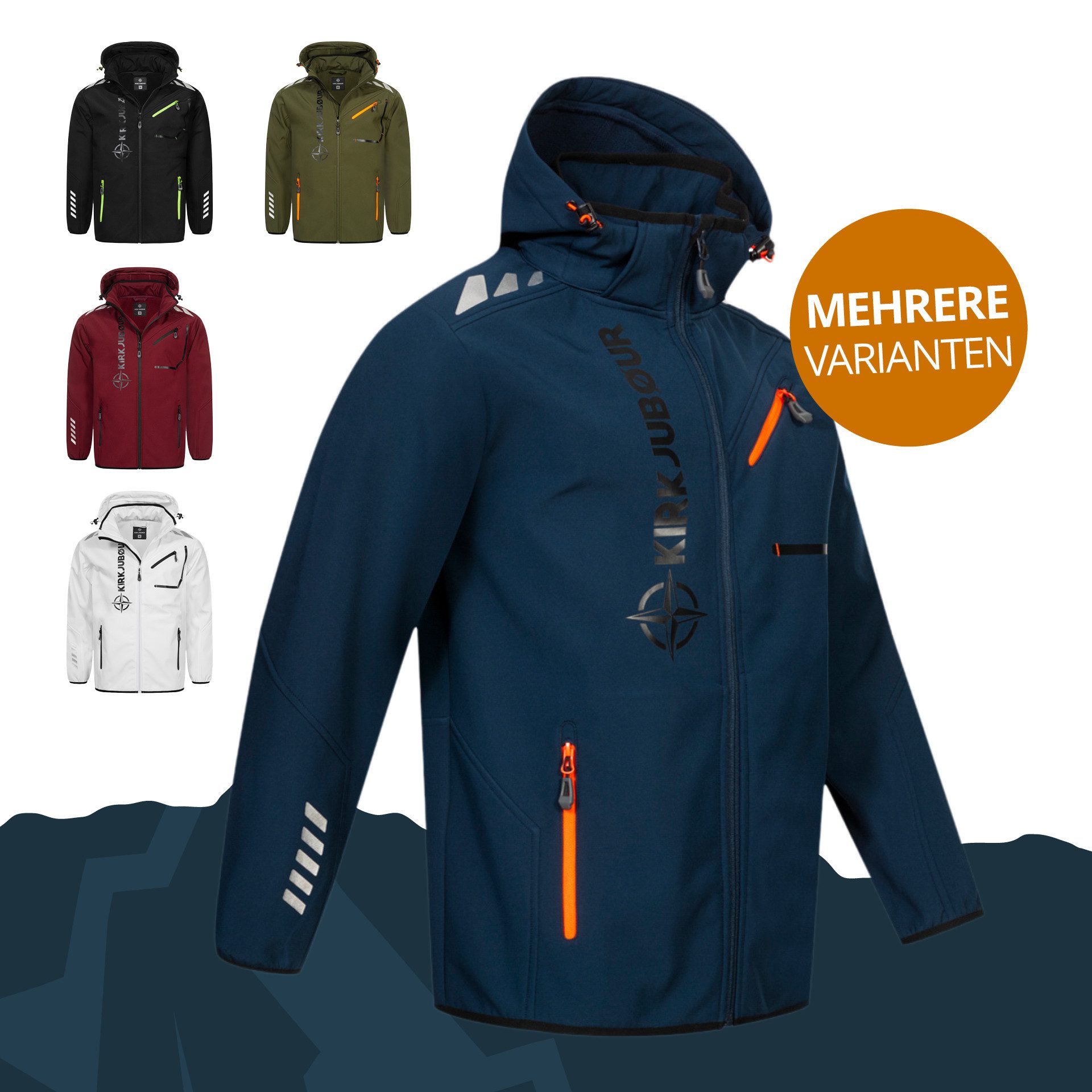 KIRKJUBOUR Softshelljacke Alvik günstig online kaufen