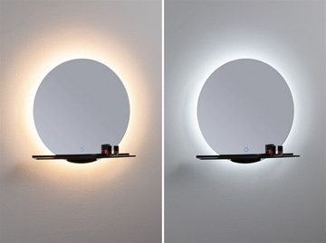 Paulmann LED Wandleuchte Spiegel Miro rund IP44 11W 500mm 230V, LED fest integriert, Tageslichtweiß, TunableWhite, Spiegel