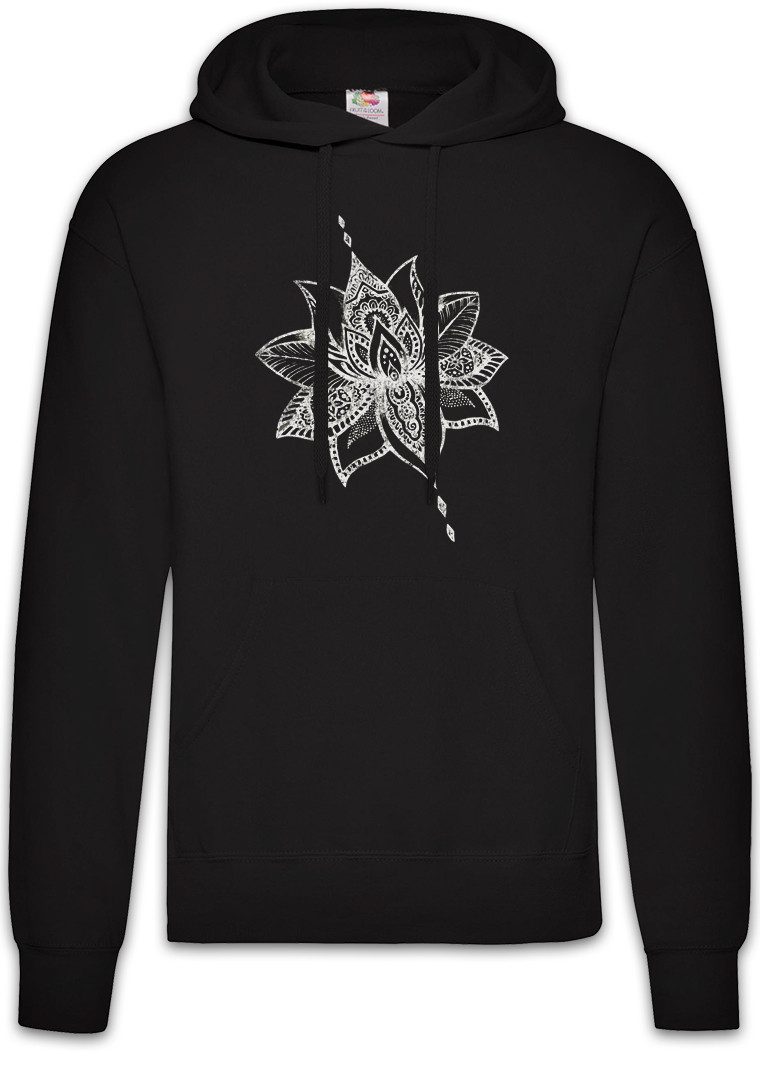 Urban Backwoods Hoodie Tattoo Flower Herren Hoodie Blume Pflanze Plant Art Tattooist (1-tlg) Tättowierer Studio Artist Floristin