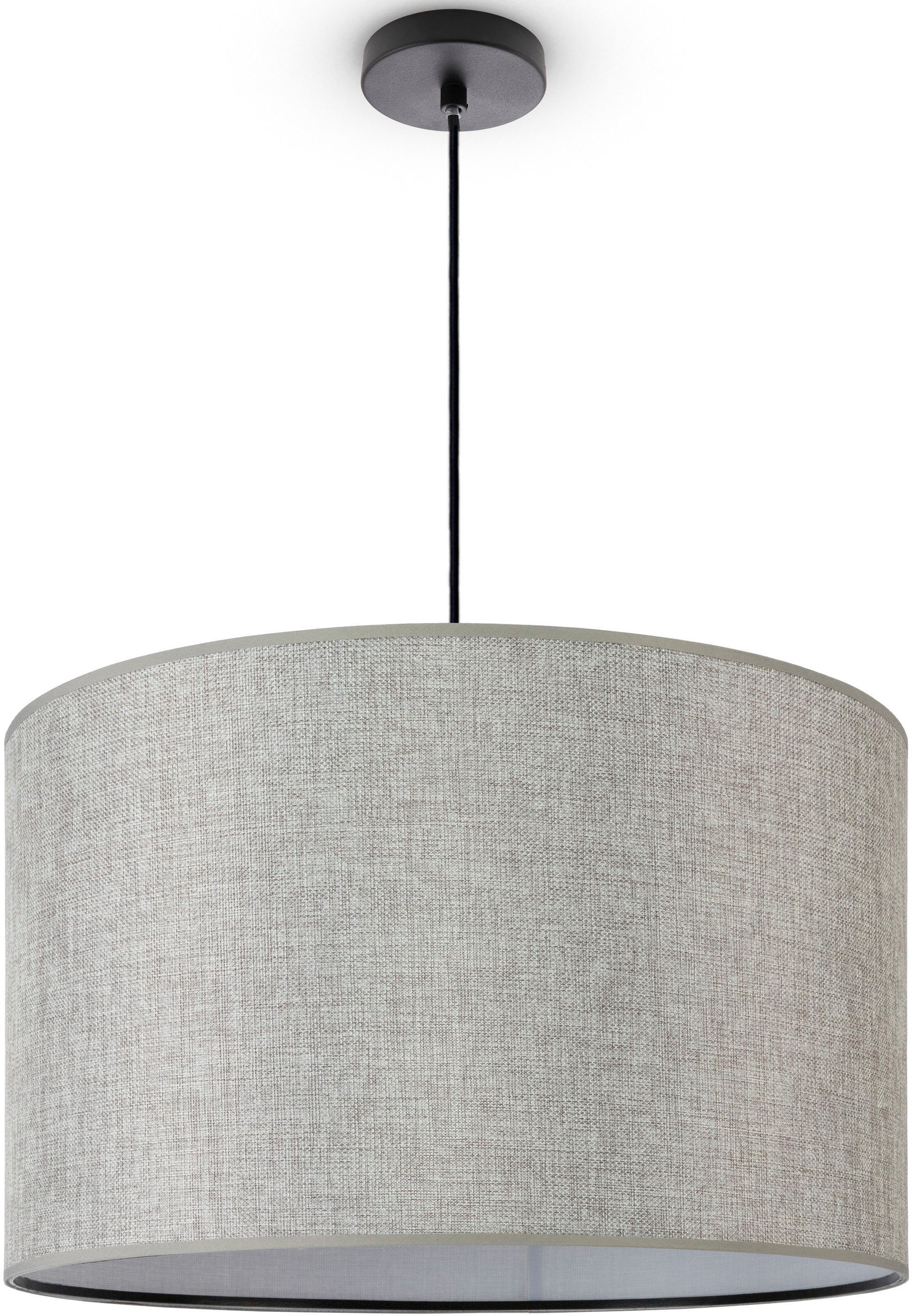 Paco Home Pendelleuchte HUGO CANVAS UNI günstig online kaufen