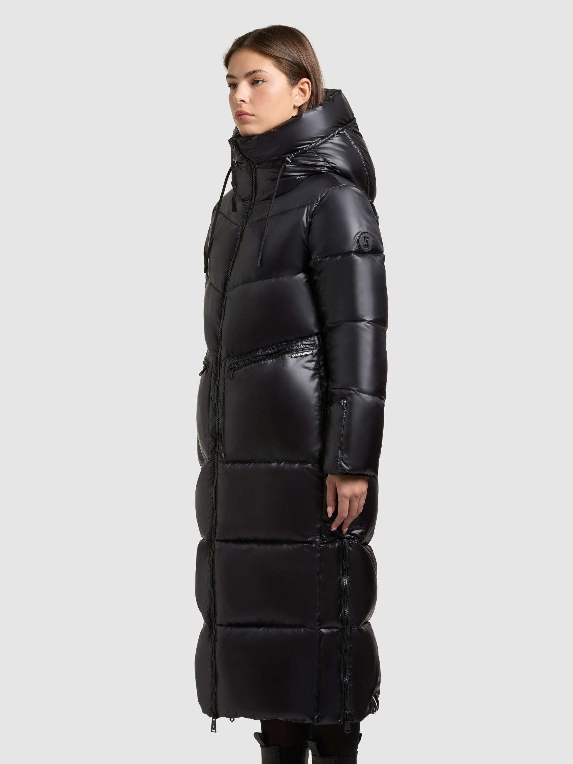 khujo Steppmantel Tonia Extralanger Damen Wintermantel mit Rucksack-Trägern günstig online kaufen