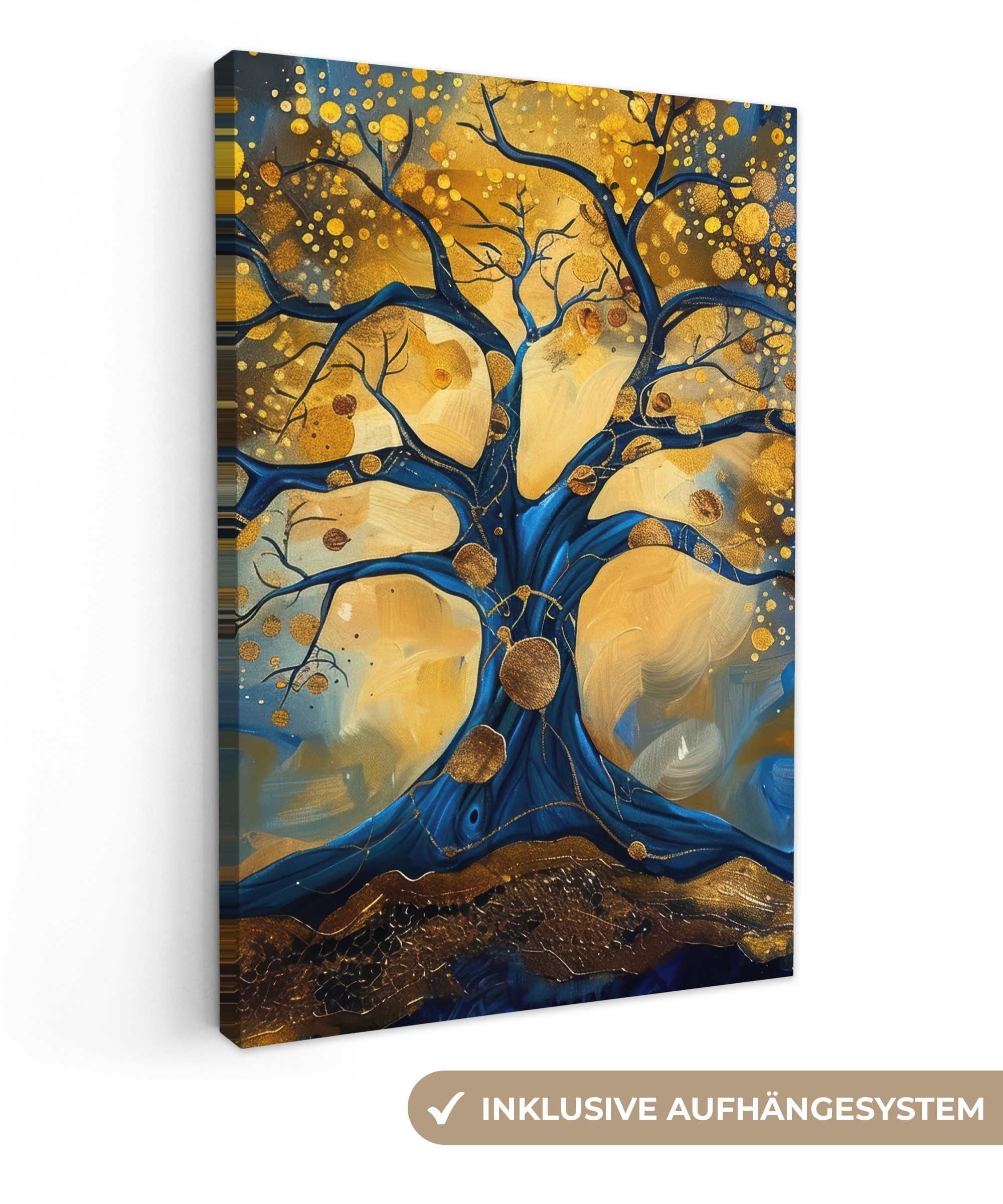OneMillionCanvasses® Leinwandbild Baum - Lebensbaum - günstig online kaufen