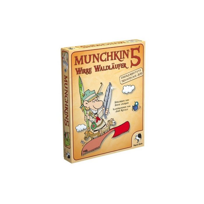 Pegasus Spiele Spiel 17215G - Wirre Waldläufer - Munchkin 5 (Erweiterung ...